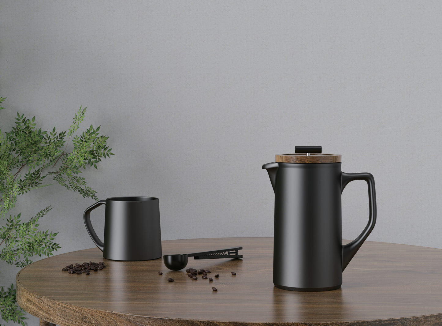 Pressobryggare i Keramik