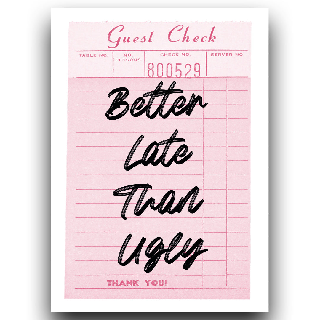 Poster - Late