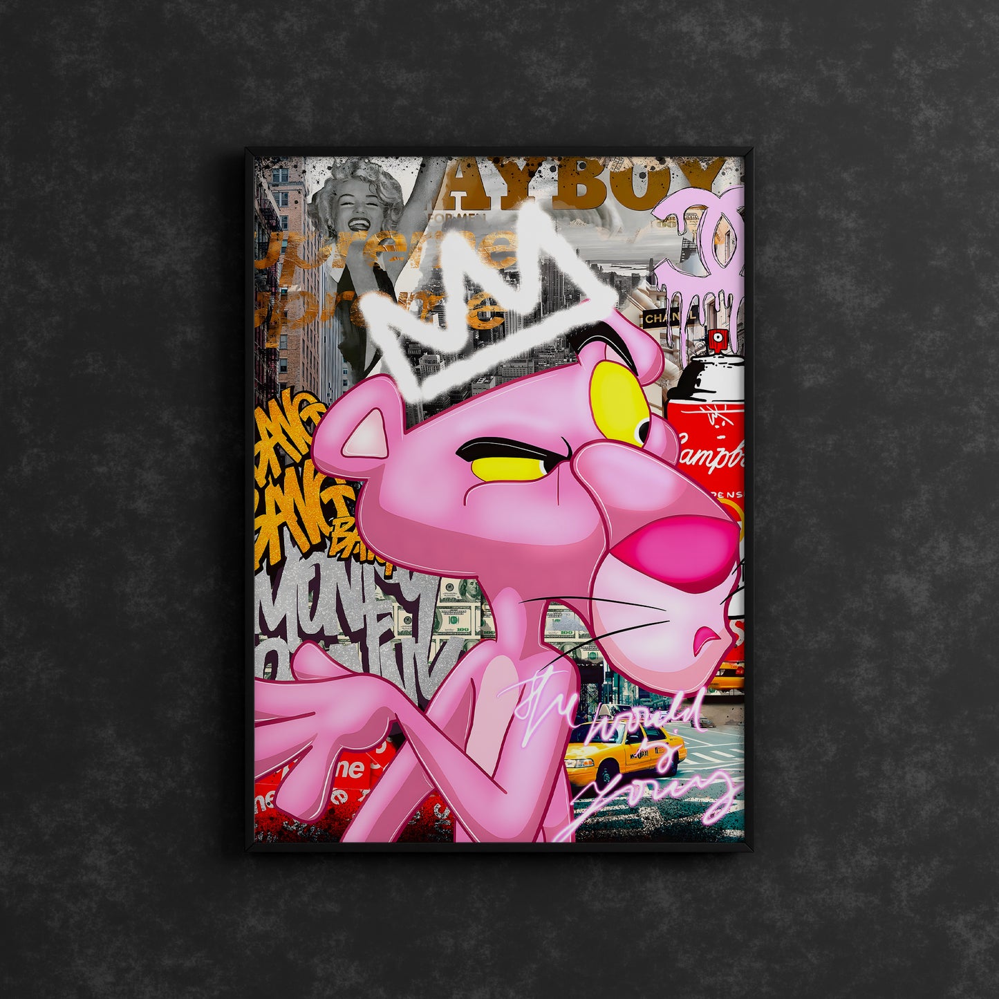 Poster - Rosa Pantern