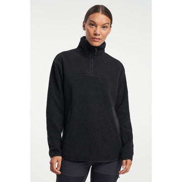 Tenson Yoke Half-Zip Dam Svart