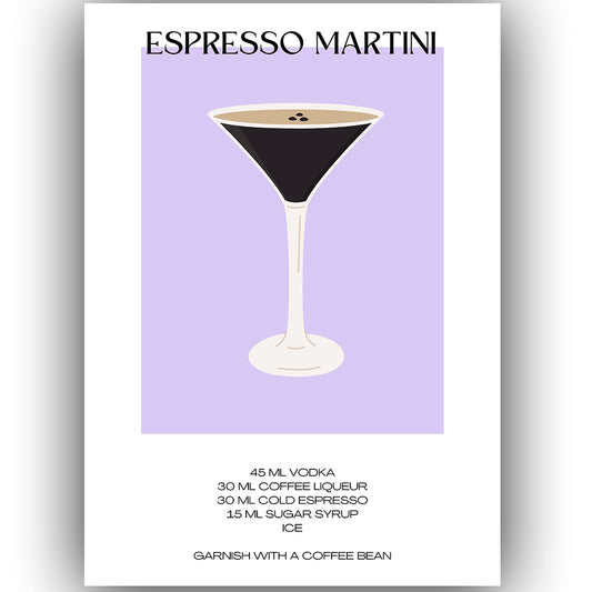Poster - Espresso Martini