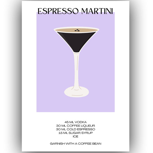 Poster - Espresso Martini