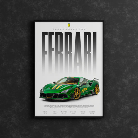 Poster - Mansory F8XX