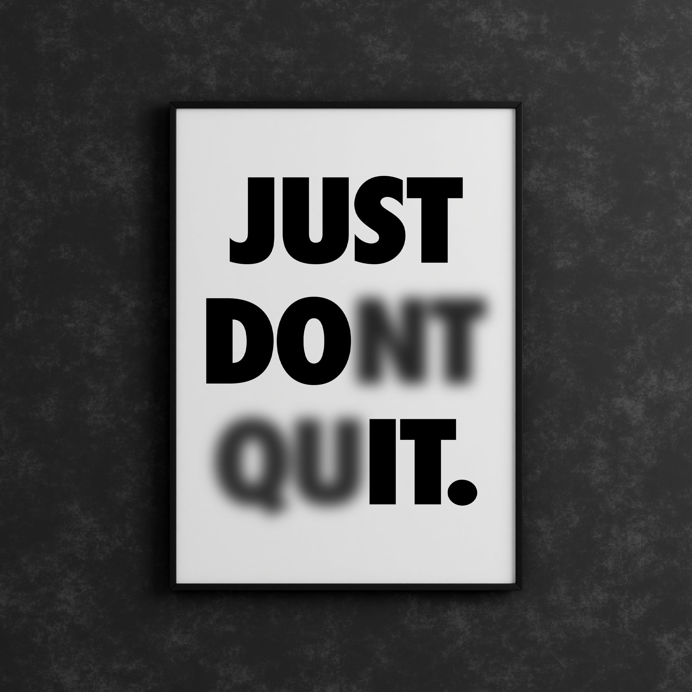 Poster - Just Do It