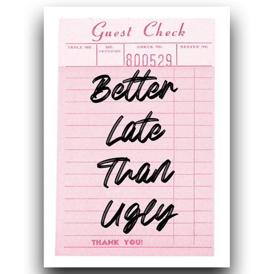 Poster - Late