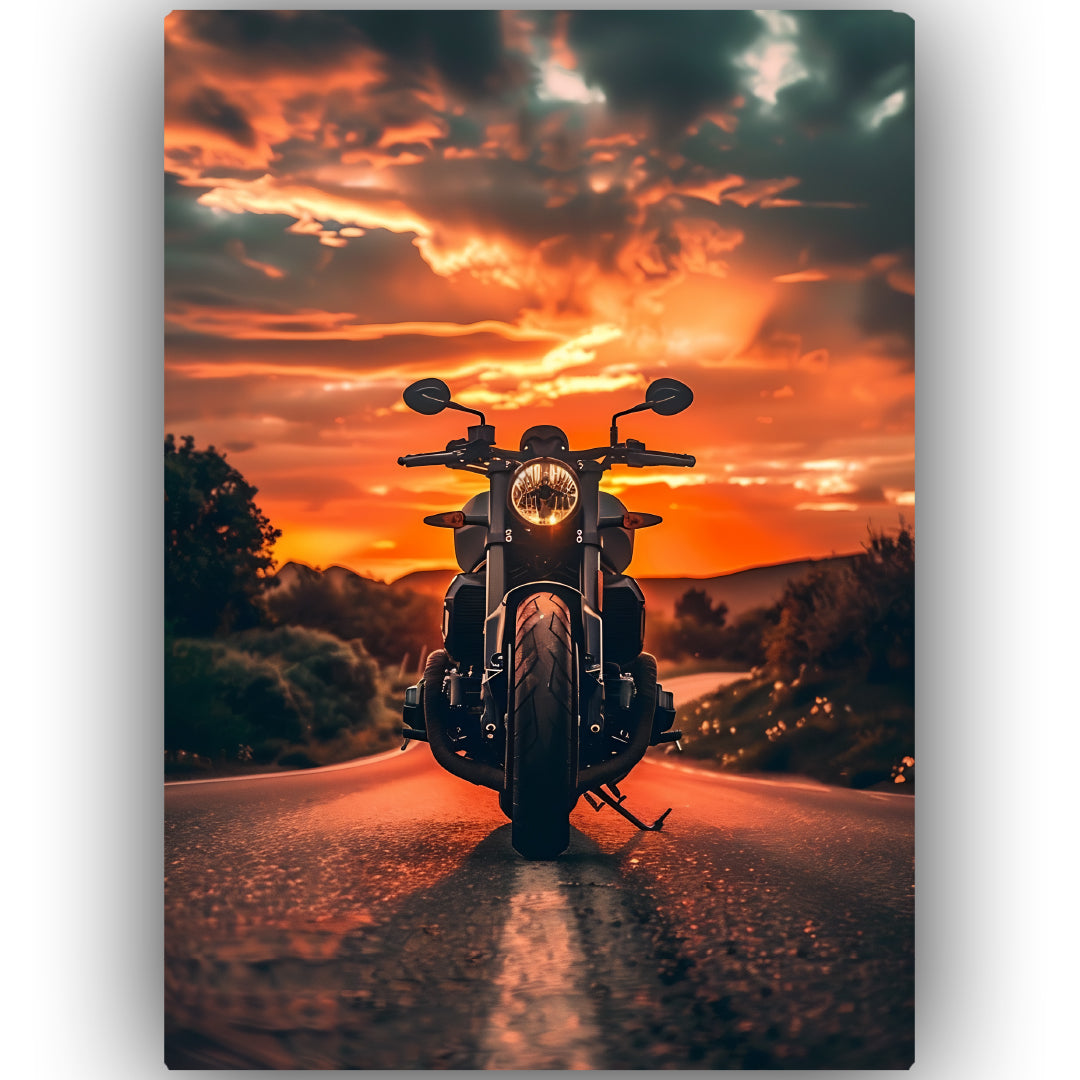 Poster - Motorcykel
