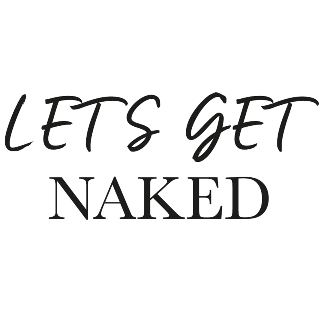 Poster - Let´s get naked