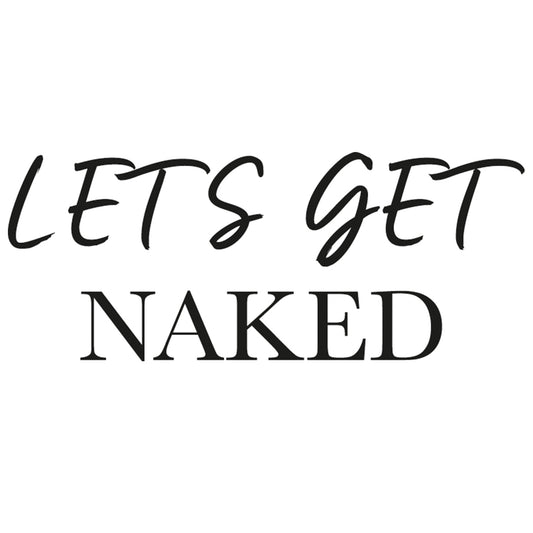 Poster - Let´s get naked