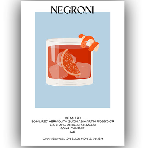Poster - Negroni