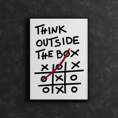 Poster - Outside the box