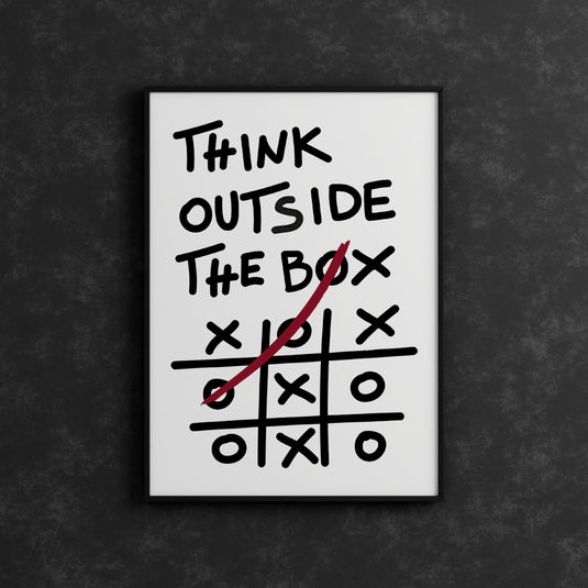 Poster - Outside the box
