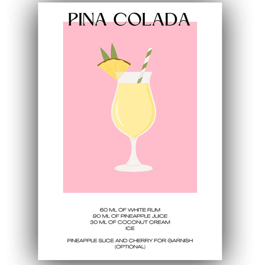 Poster - Pina Colada