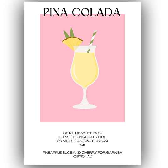 Poster - Pina Colada