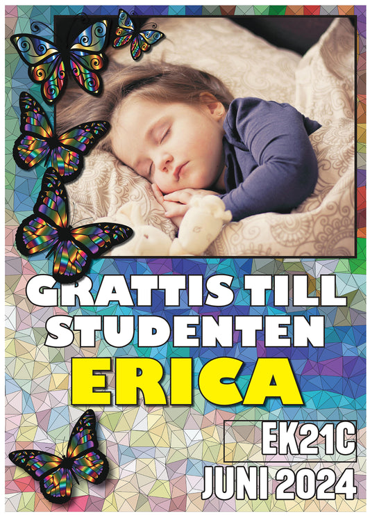 Studentskylt Regnbåge