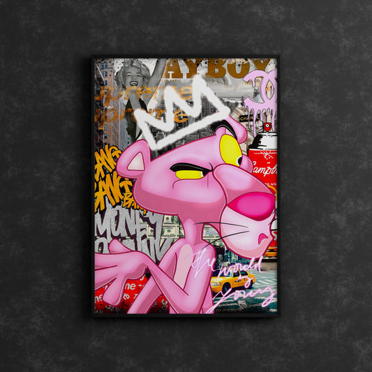 Poster - Rosa Pantern