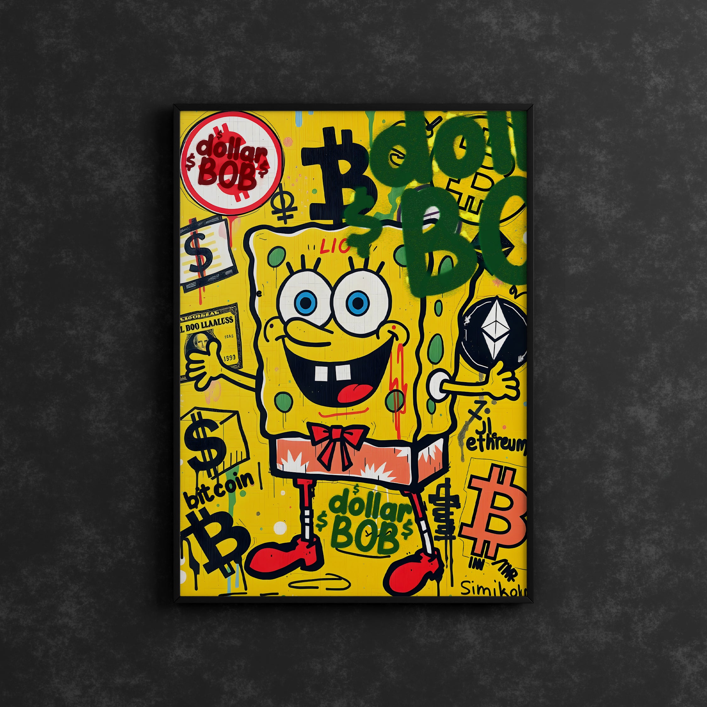 Poster - Svampbob Fyrkant