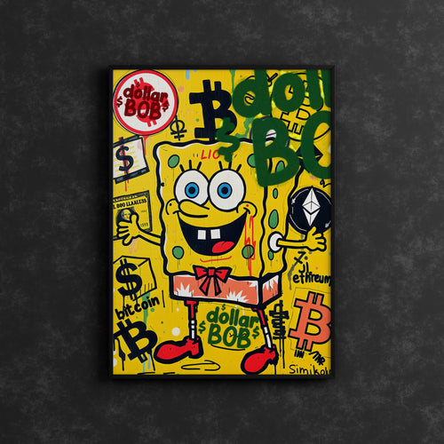 Poster - Svampbob Fyrkant