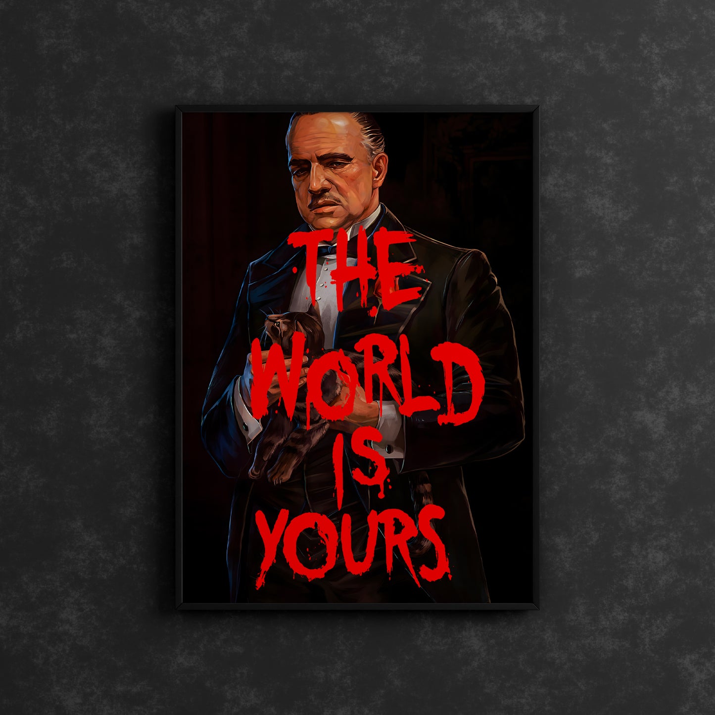 Poster - The world is yours