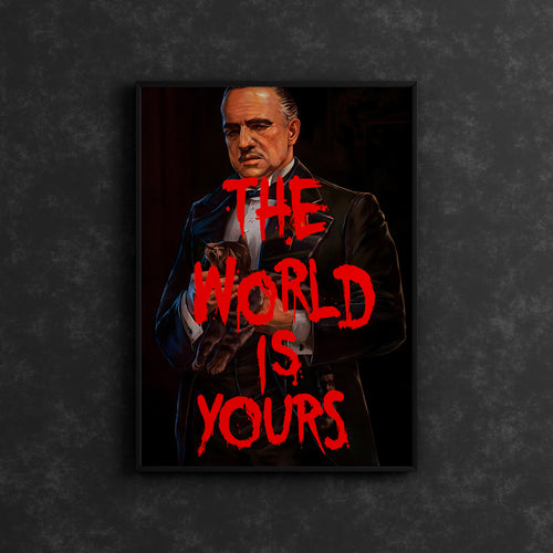 Poster - The world is yours