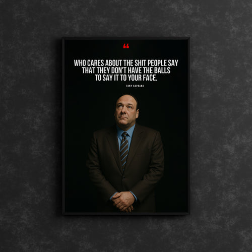 Poster - Tony Soprano