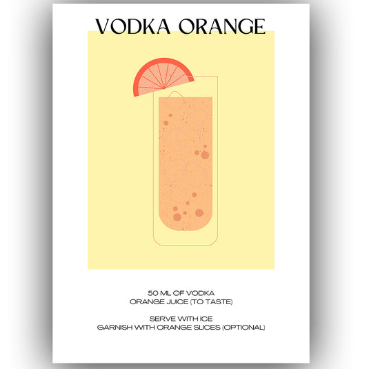 Poster - Vodka Orange