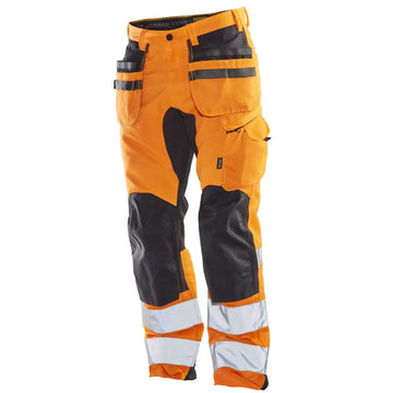 Jobman Hantverksbyxa Stretch Orange 2240